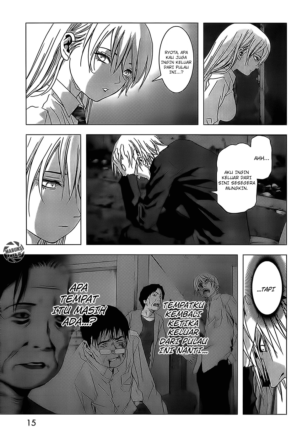 Btooom! Chapter 50 Gambar 17