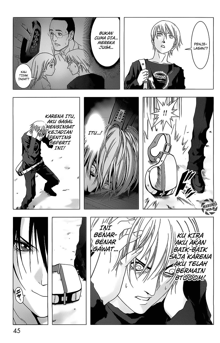 Btooom! Chapter 42 Gambar 88