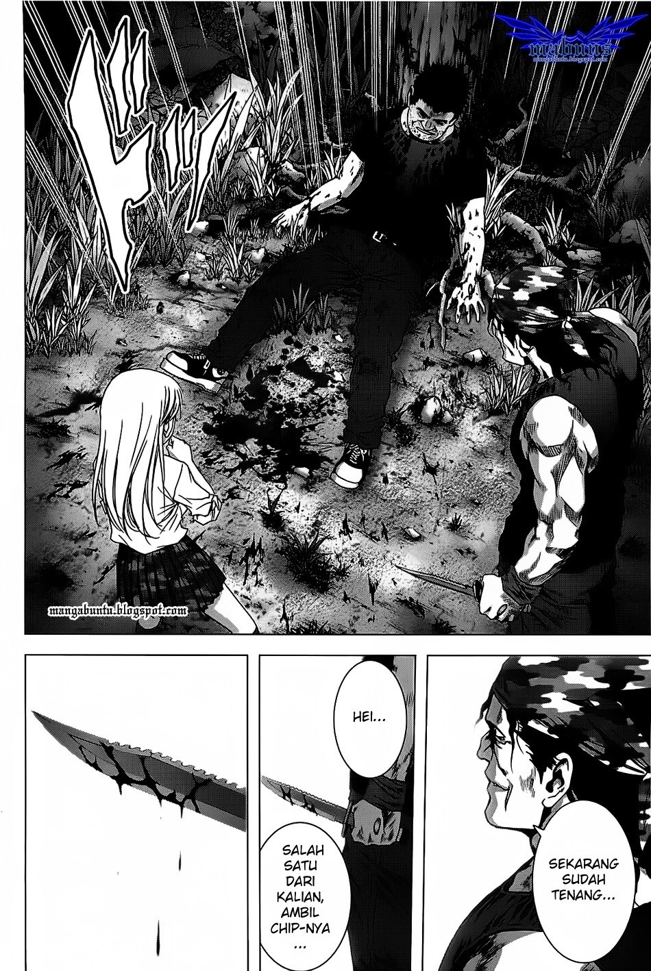Btooom! Chapter 32 Gambar 36
