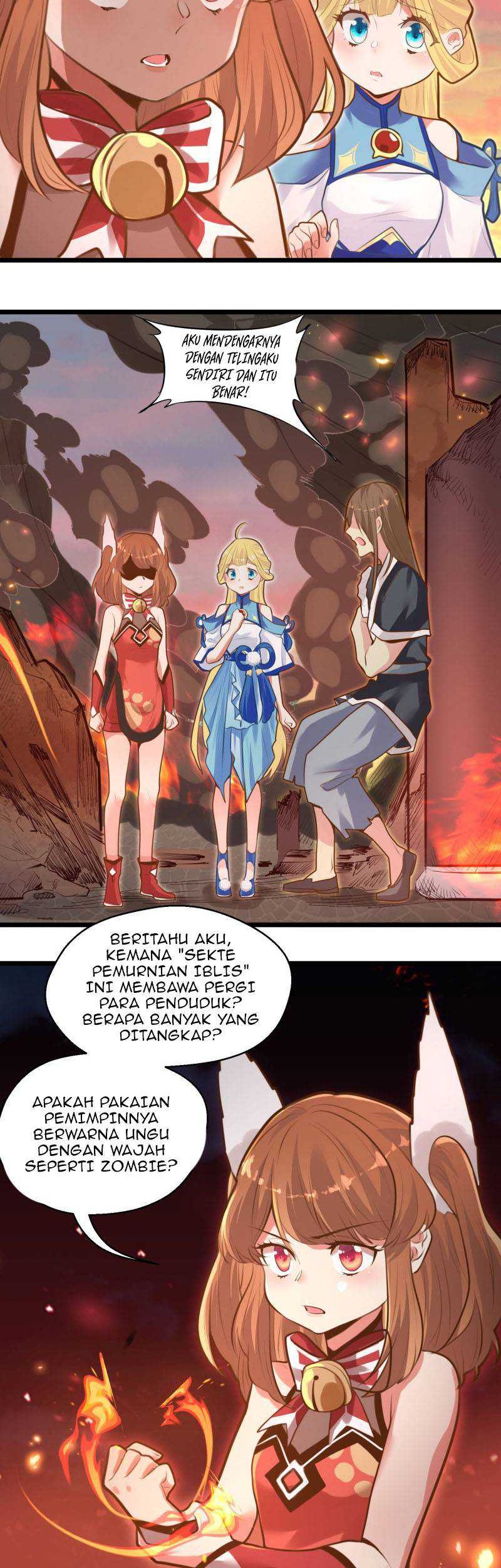 Surrounded by Monsters, I Found a Little Witch Chapter 08 Gambar 18