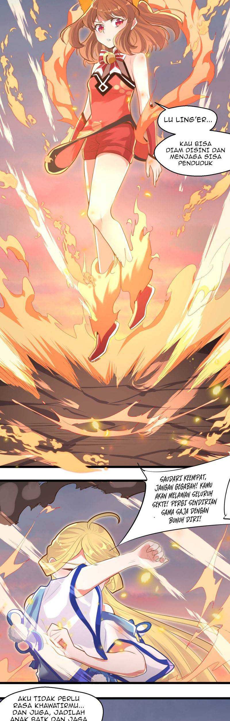 Surrounded by Monsters, I Found a Little Witch Chapter 08 Gambar 21