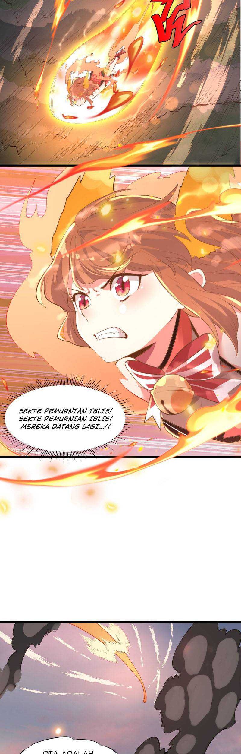 Surrounded by Monsters, I Found a Little Witch Chapter 08 Gambar 23