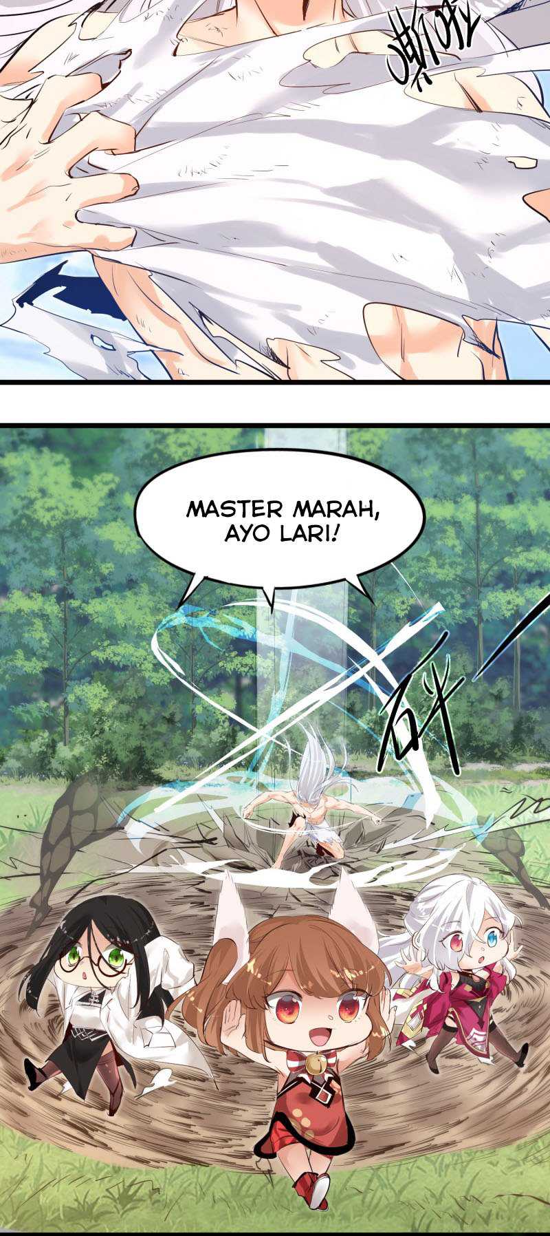 Surrounded by Monsters, I Found a Little Witch Chapter 01 Gambar 55