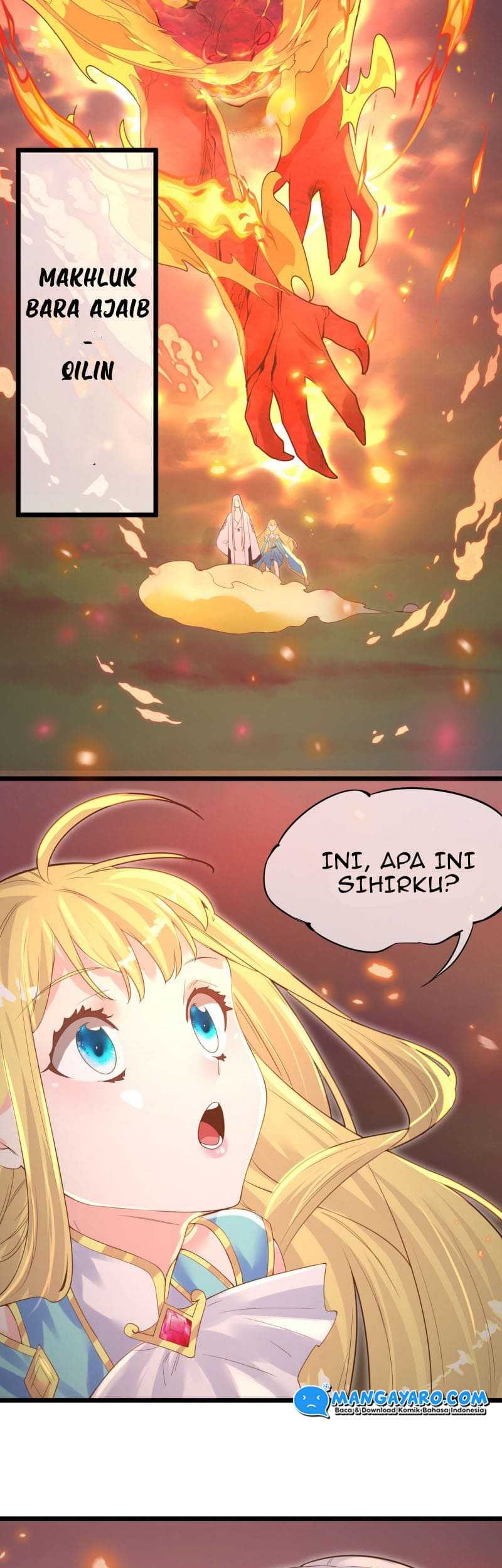 Surrounded by Monsters, I Found a Little Witch Chapter 04 Gambar 38