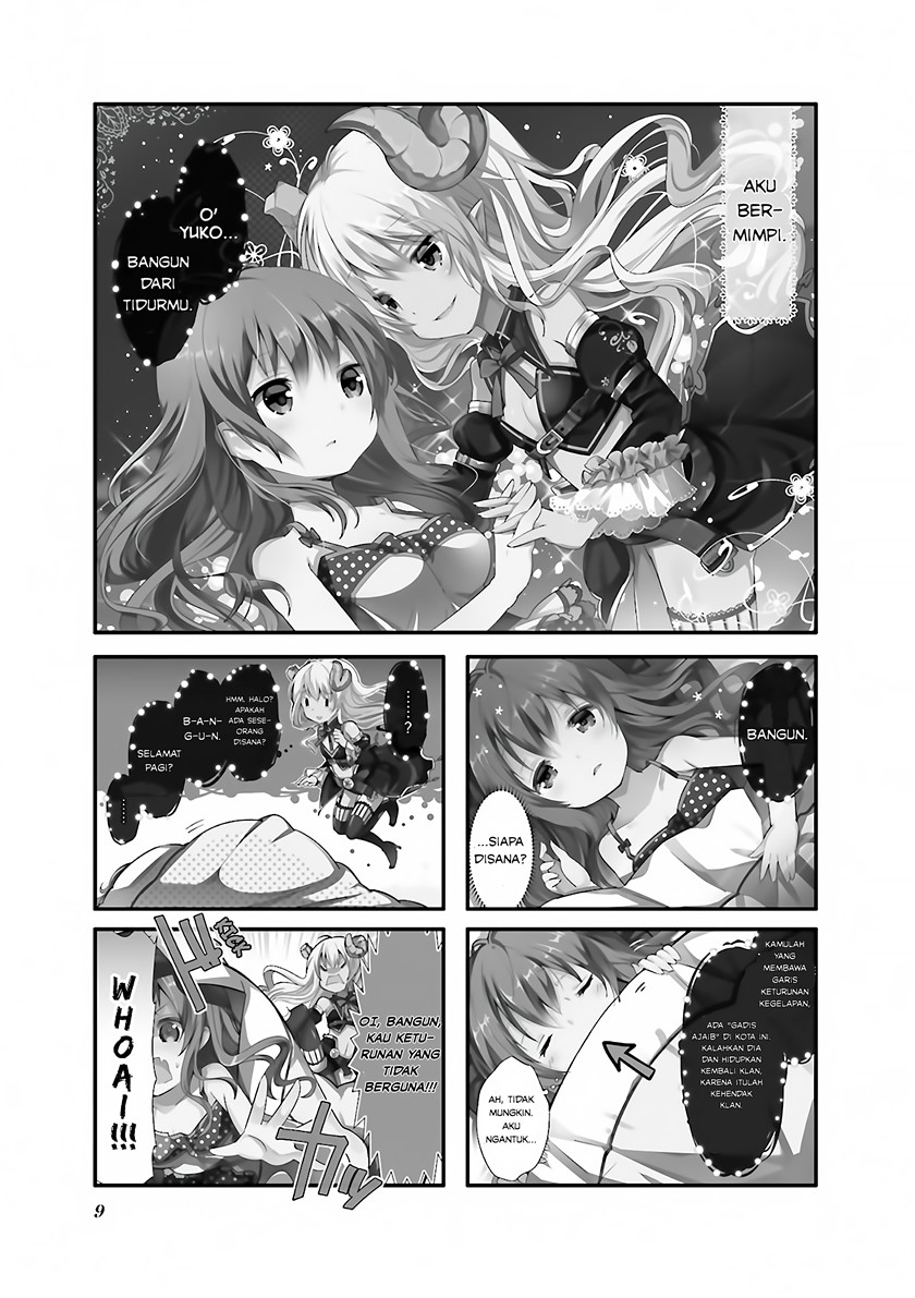 Komik Machikado Mazoku Chapter 01 gambar nomor 1