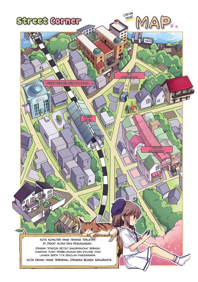 Machikado Mazoku Chapter 00.1 Gambar 9