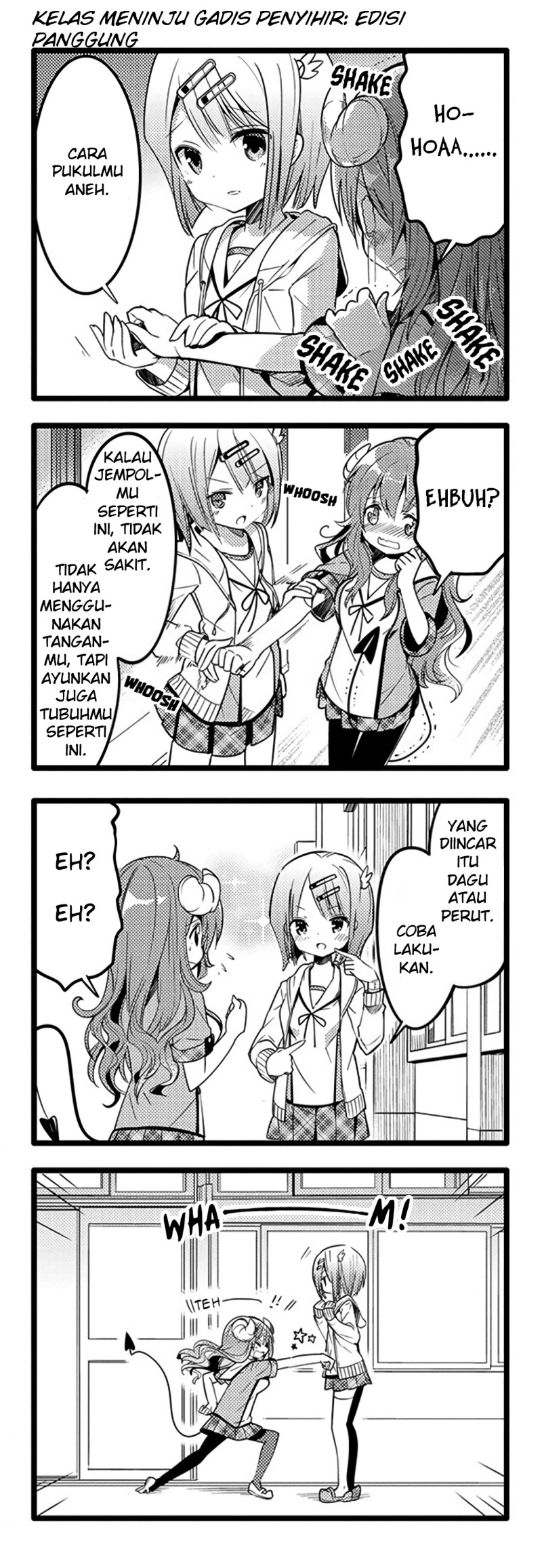 Machikado Mazoku Chapter 02 Gambar 14