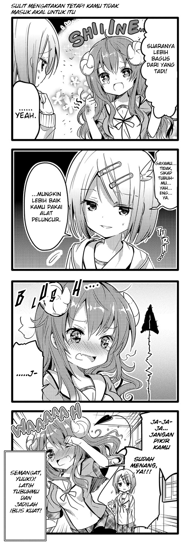 Machikado Mazoku Chapter 02 Gambar 15