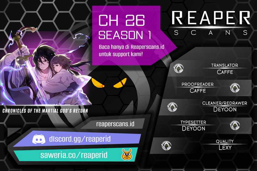 Komik Chronicles Of The Martial God’s Chapter 26 gambar nomor 1