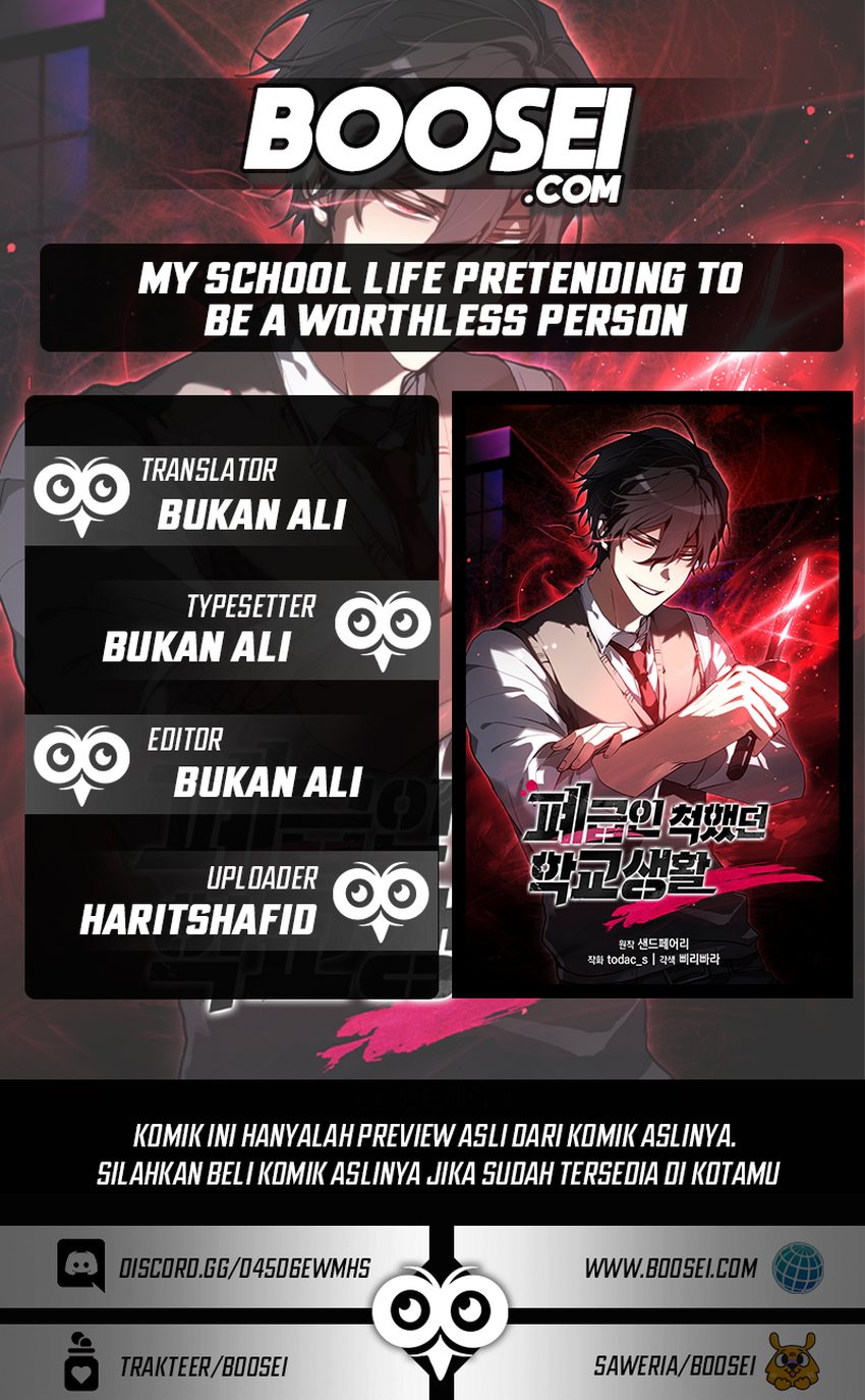Komik My School Life Pretending to Be a Worthless Person Chapter 03 gambar nomor 1