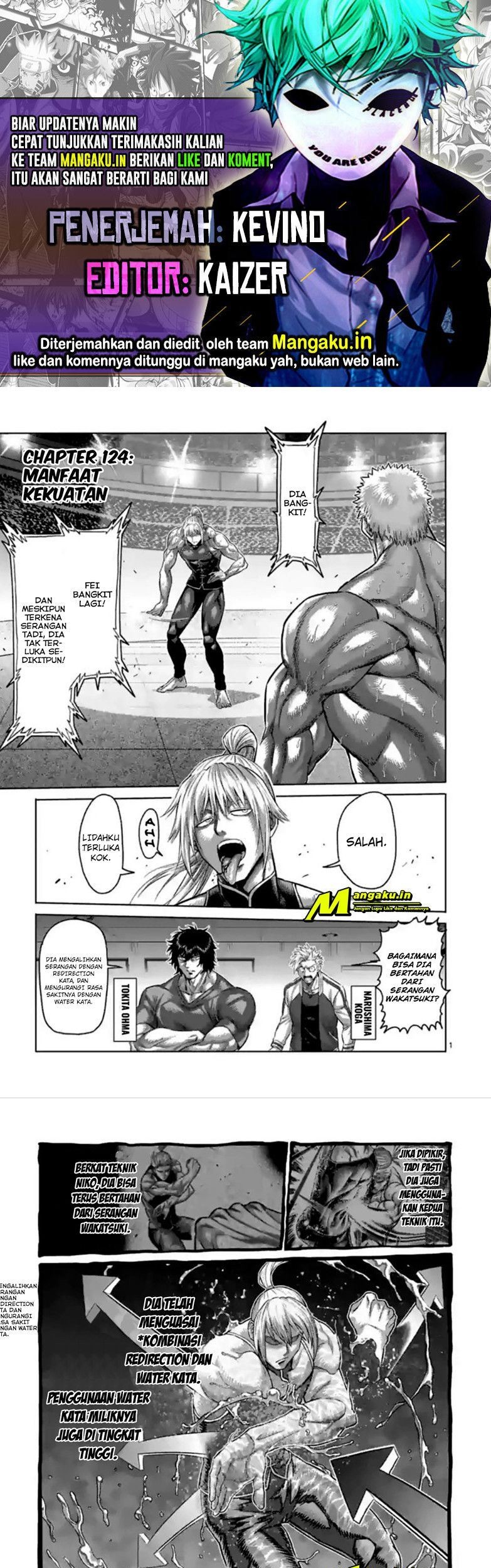 Komik Kengan Omega Chapter 124 gambar nomor 1