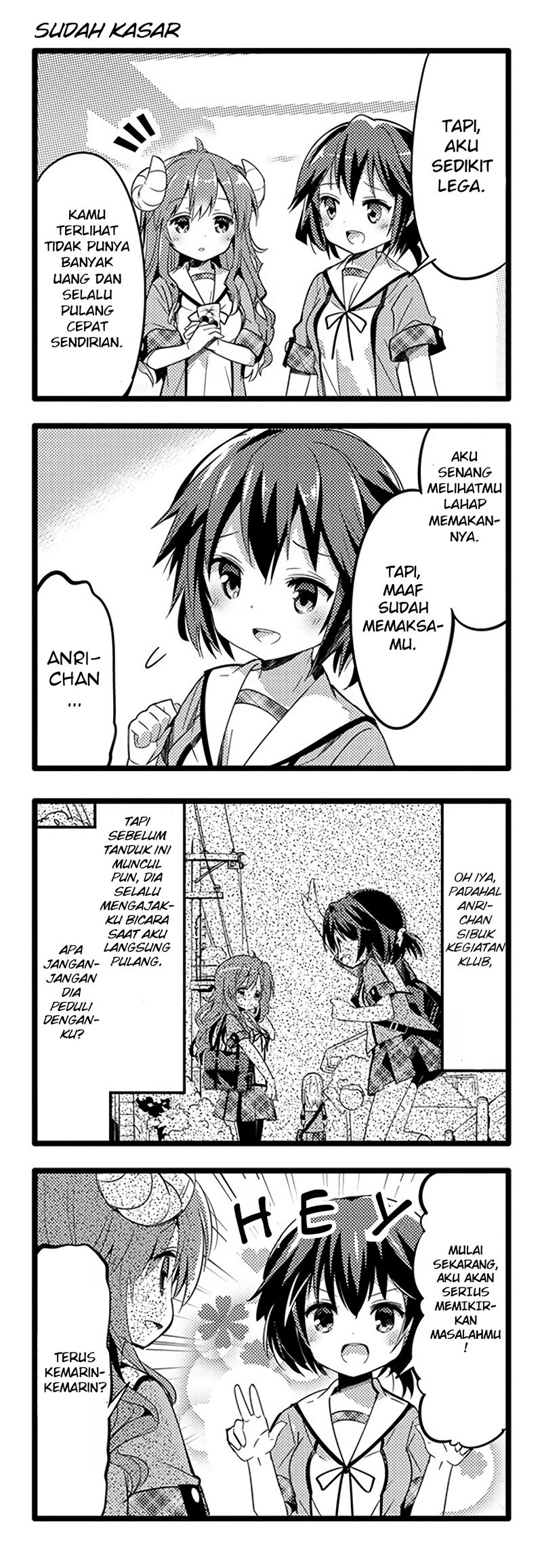 Machikado Mazoku Chapter 04 Gambar 14