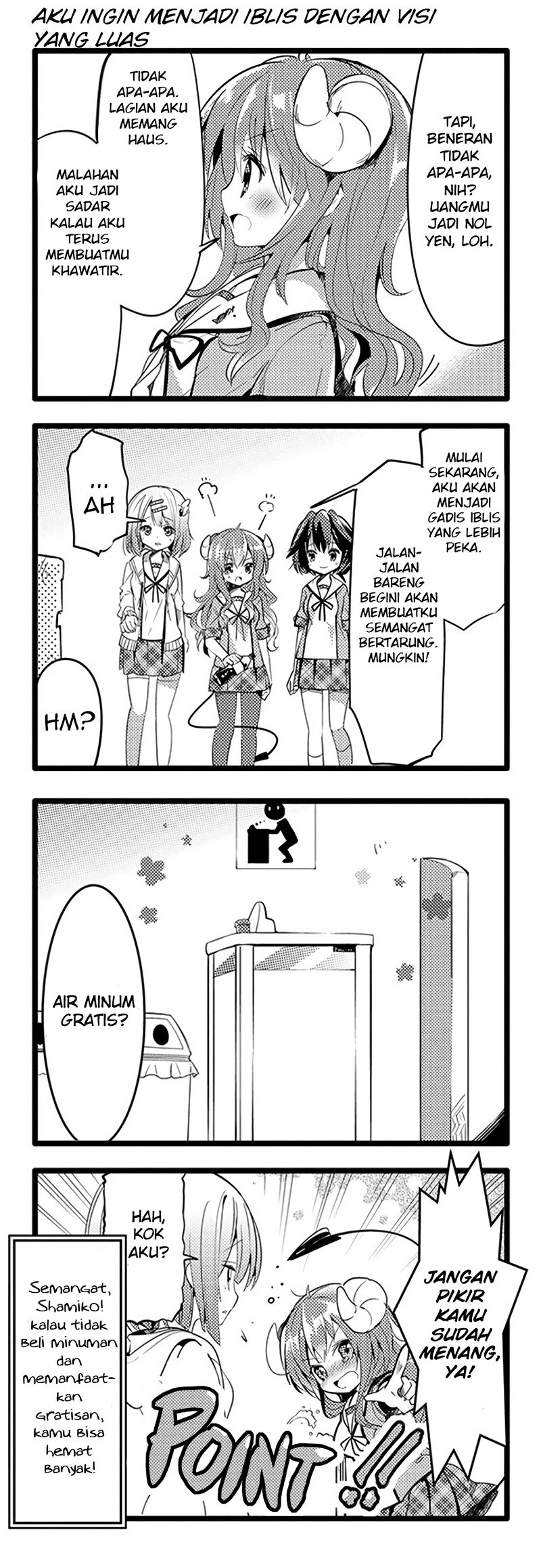 Machikado Mazoku Chapter 04 Gambar 16