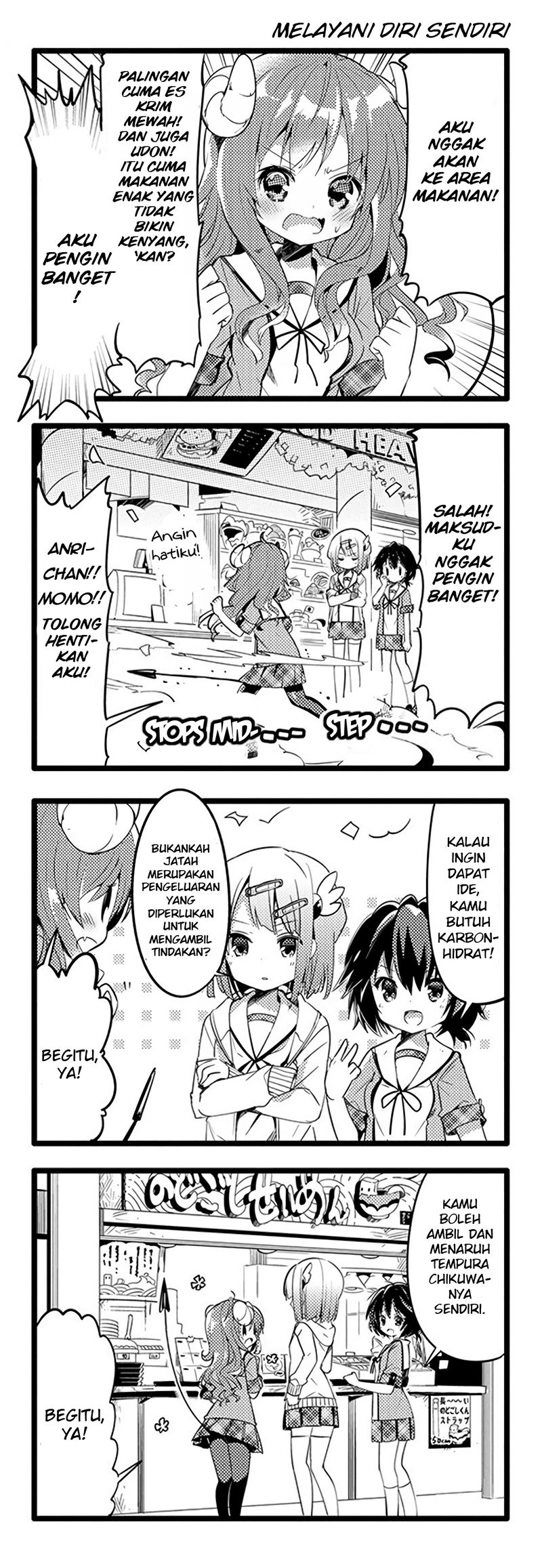 Machikado Mazoku Chapter 04 Gambar 11