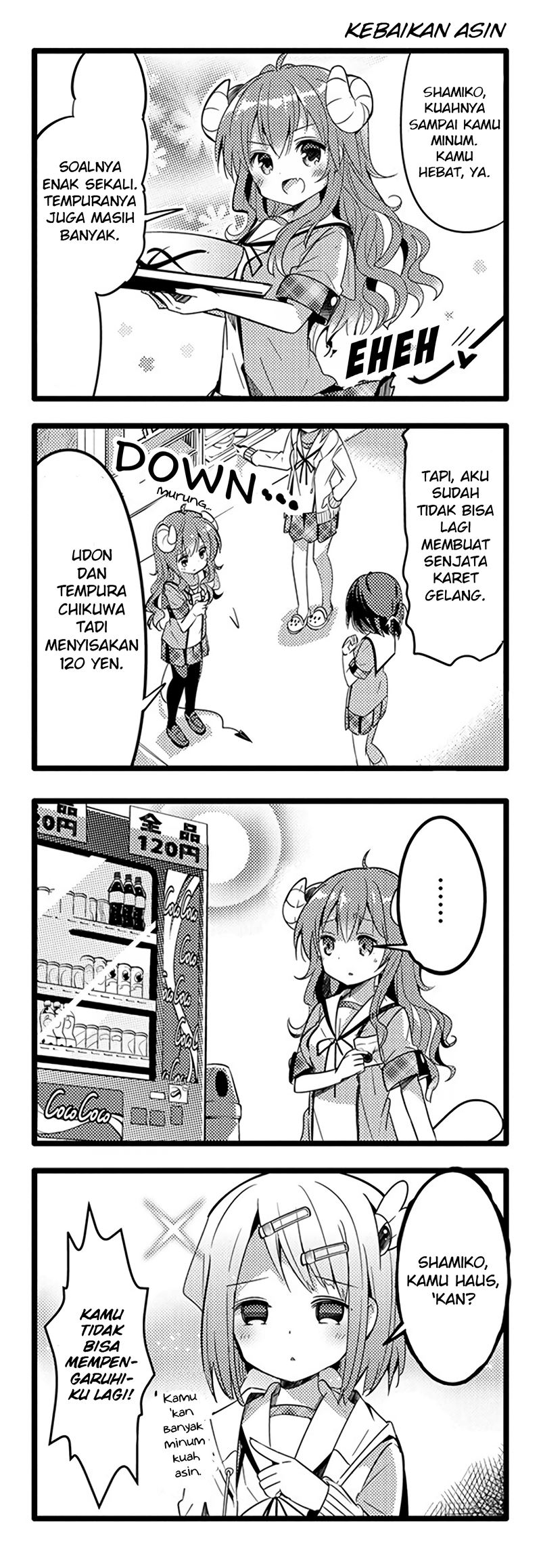 Machikado Mazoku Chapter 04 Gambar 13