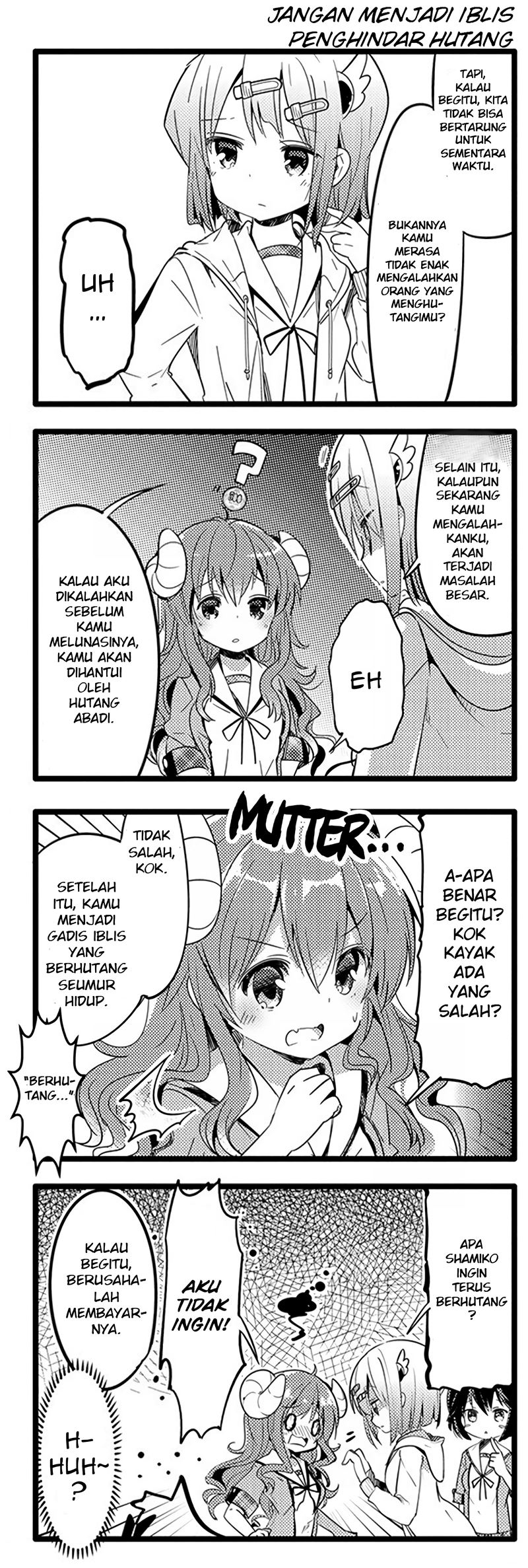 Machikado Mazoku Chapter 04 Gambar 7