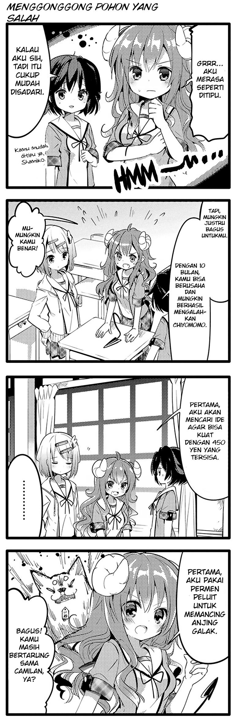 Machikado Mazoku Chapter 04 Gambar 8