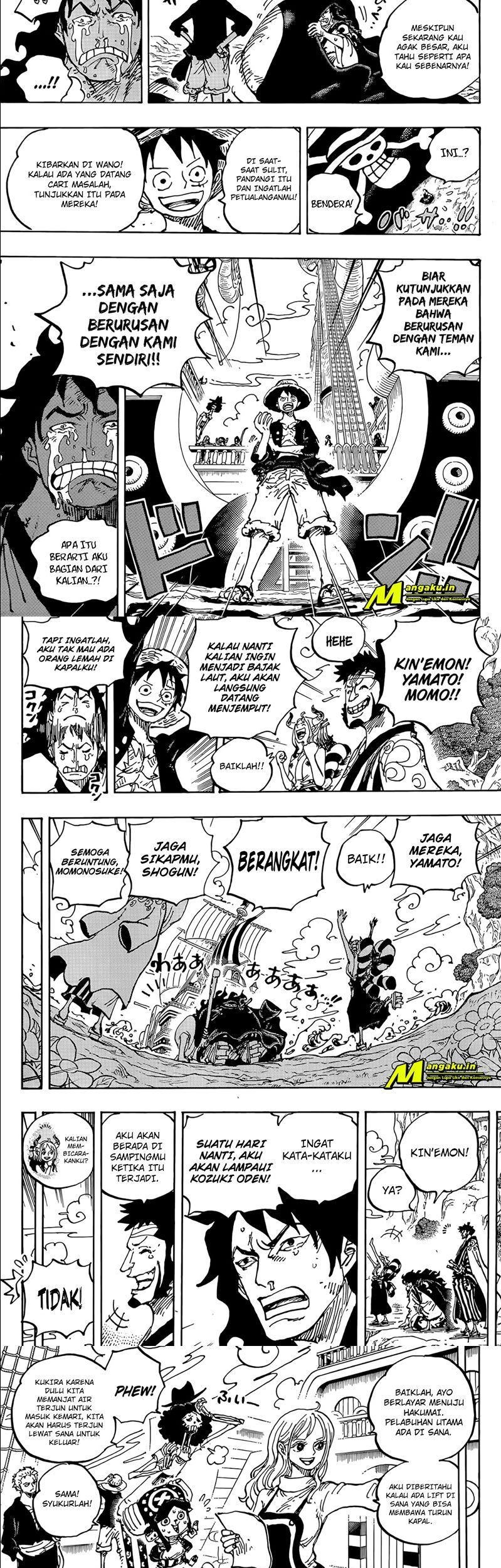 One Piece Chapter 1057 Gambar 7
