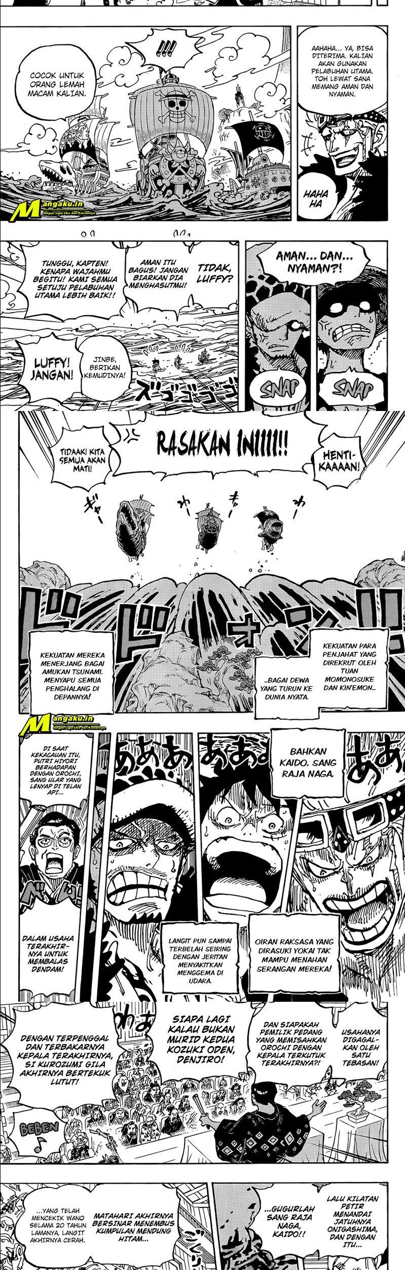 One Piece Chapter 1057 Gambar 8