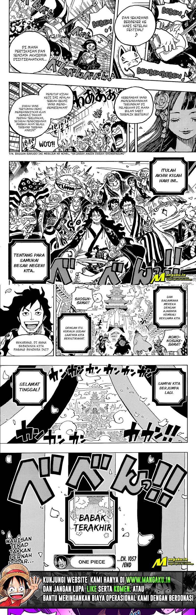 One Piece Chapter 1057 Gambar 11