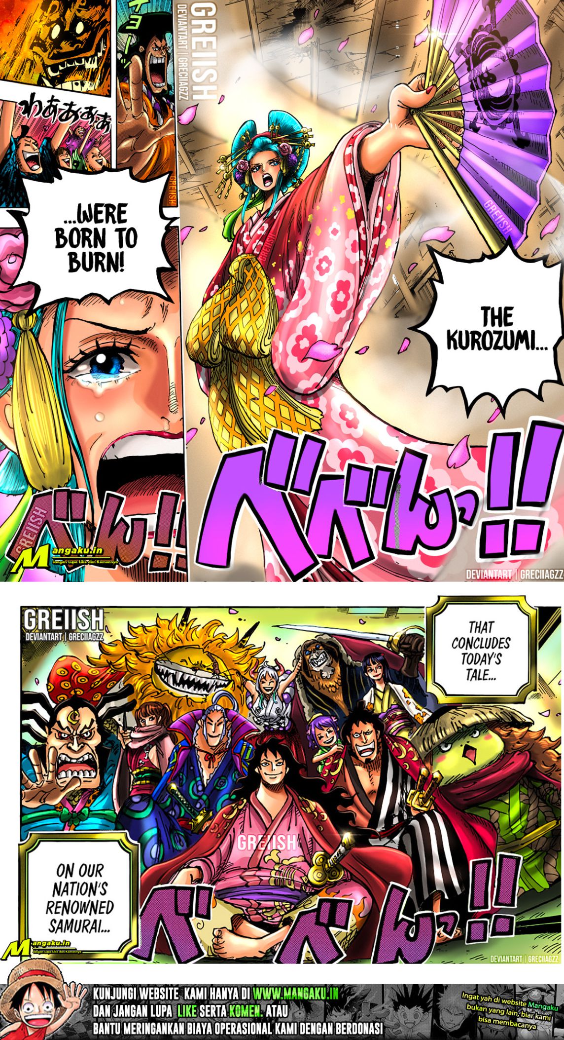 One Piece Chapter 1057 Gambar 13