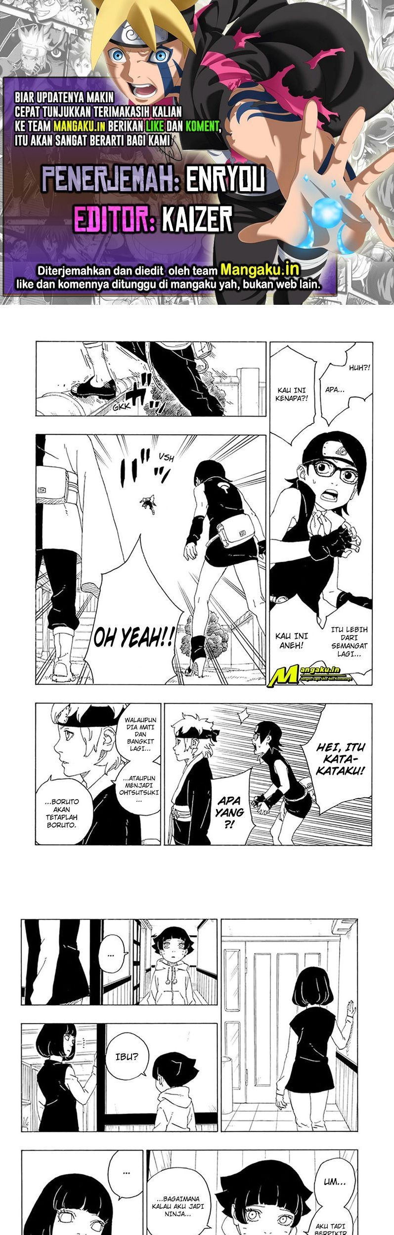 Komik Boruto Chapter 72.2 gambar nomor 1