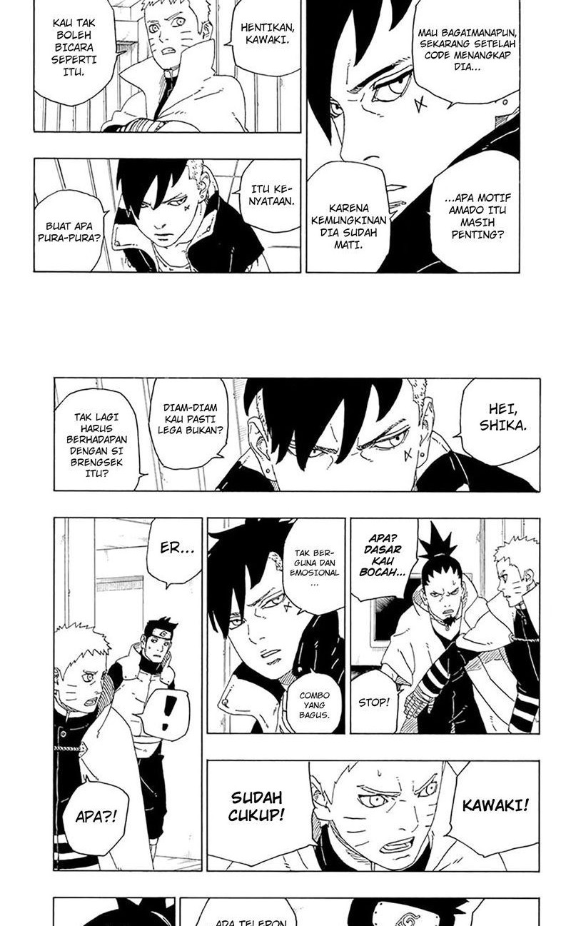 Manga Boruto Chapter 72.1 gambar nomor 2