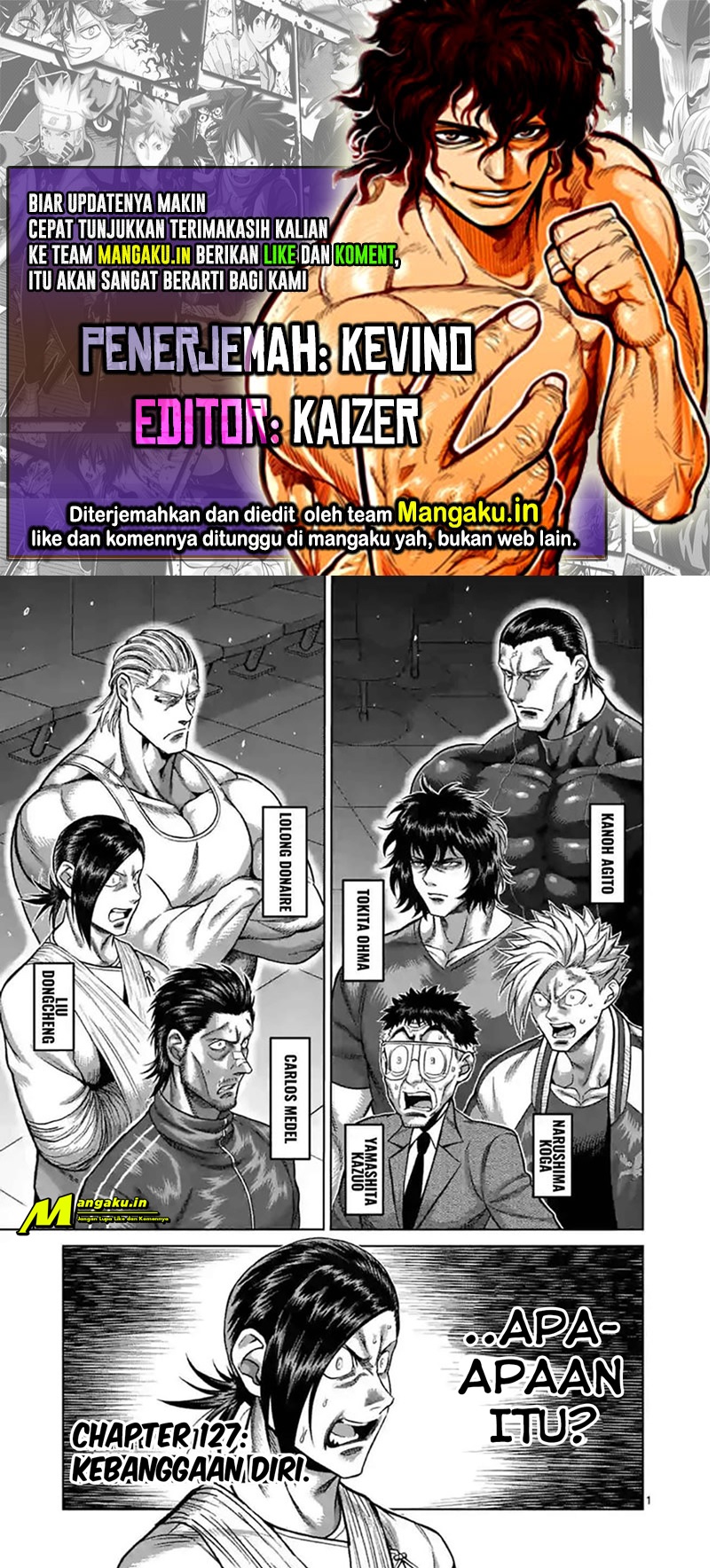 Komik Kengan Omega Chapter 127 gambar nomor 1