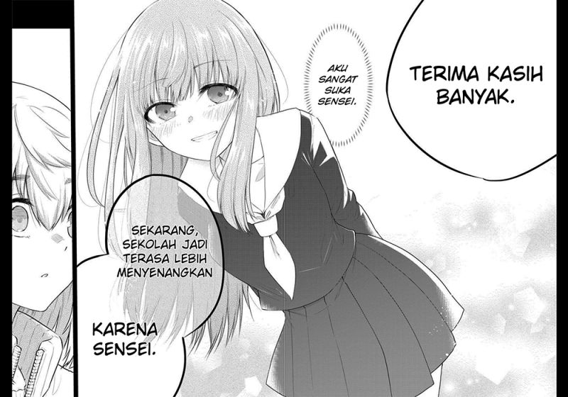 Koe ga dasenai Shoujo wa “Kanojo ga Yasashisugiru” to Omotte iru Chapter 107 Gambar 8