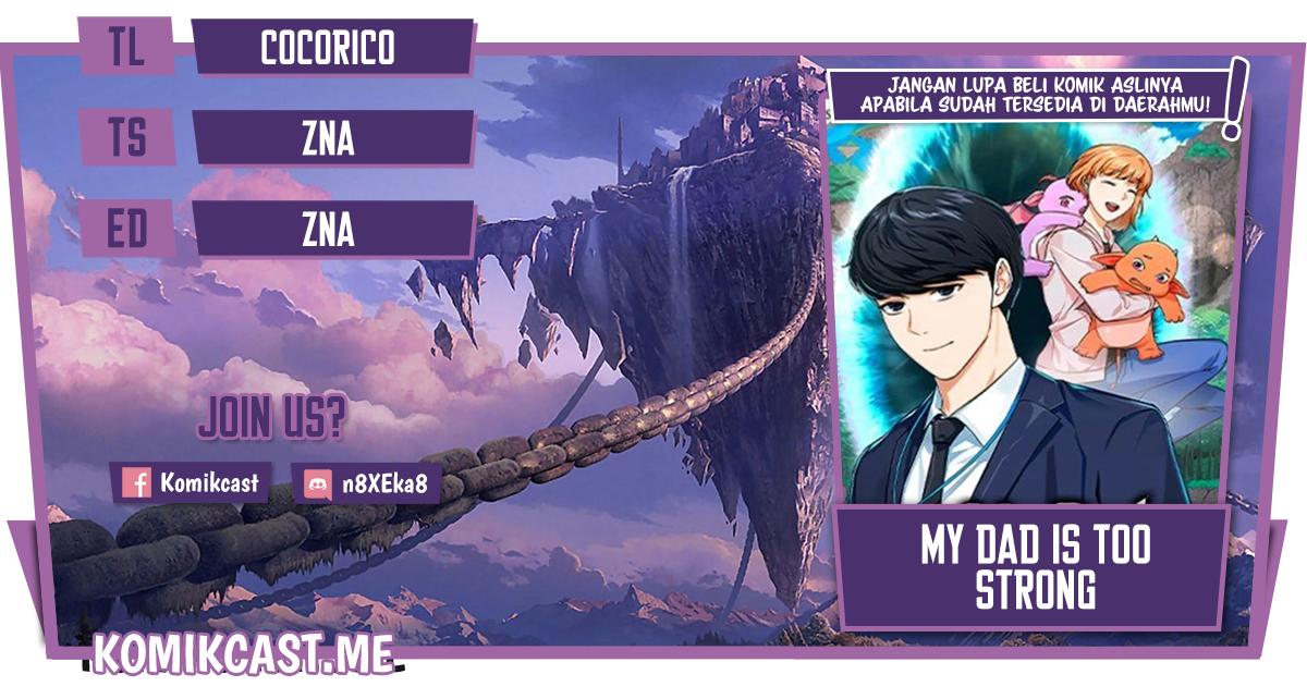 Komik My Dad Is Too Strong Chapter 98 gambar nomor 1