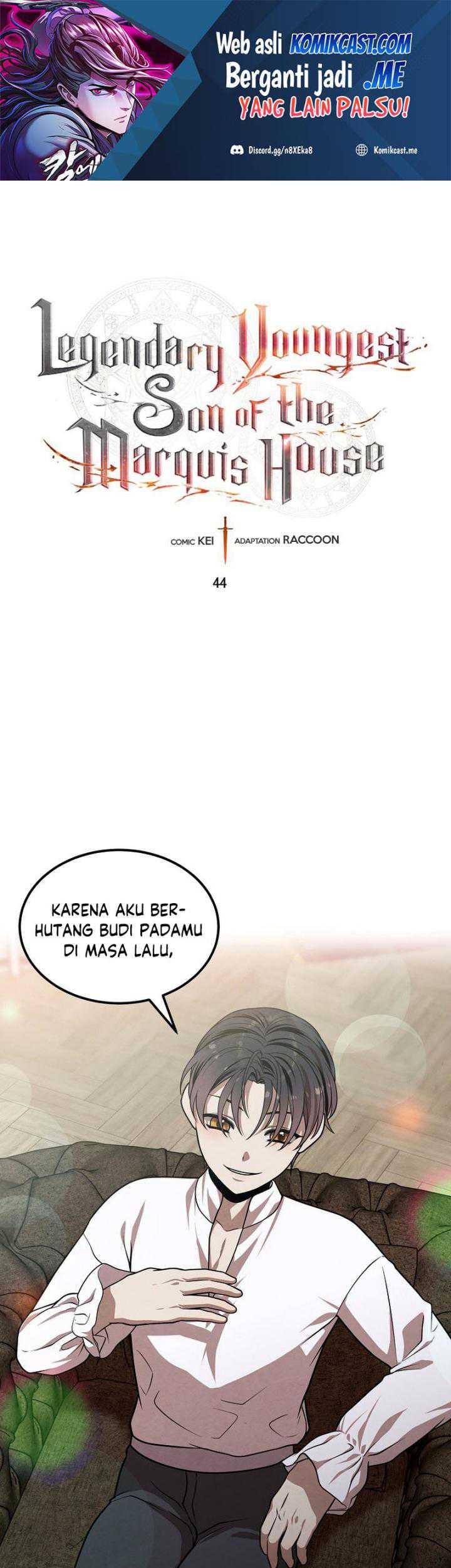Manhwa Legendary Youngest Son of the Marquis House Chapter 44 gambar nomor 2