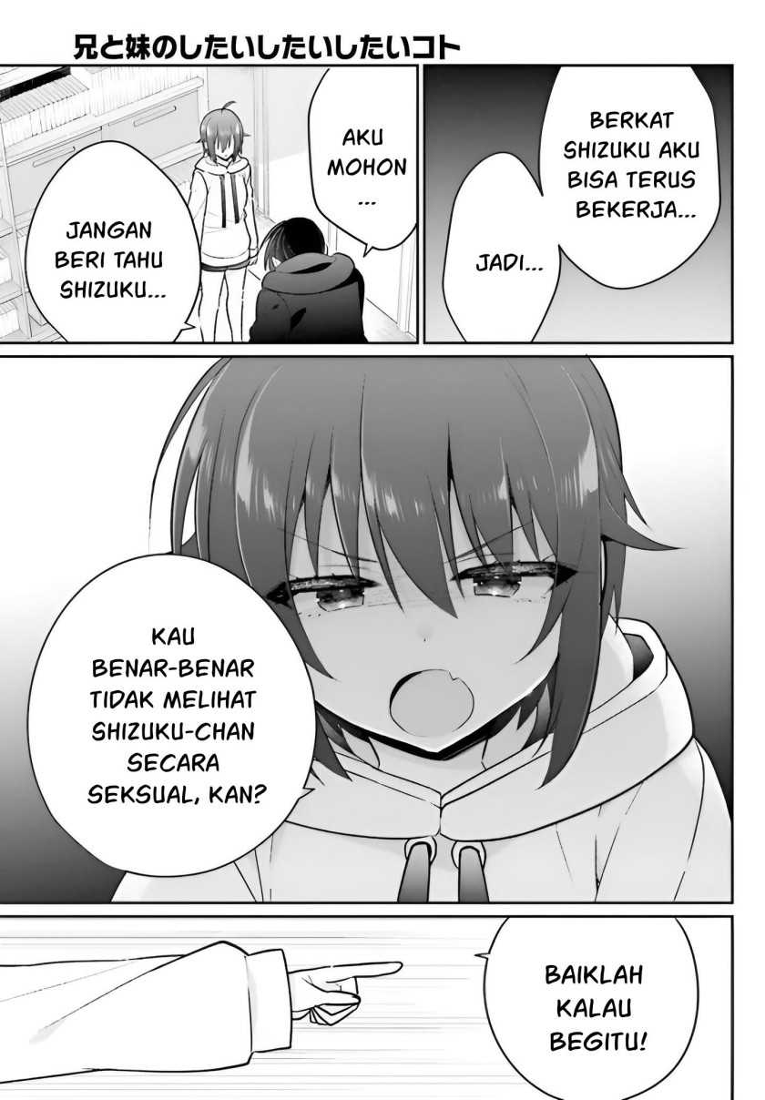 Ani to Imouto no Shitai Shitai Shitai Koto Chapter 06 Gambar 20