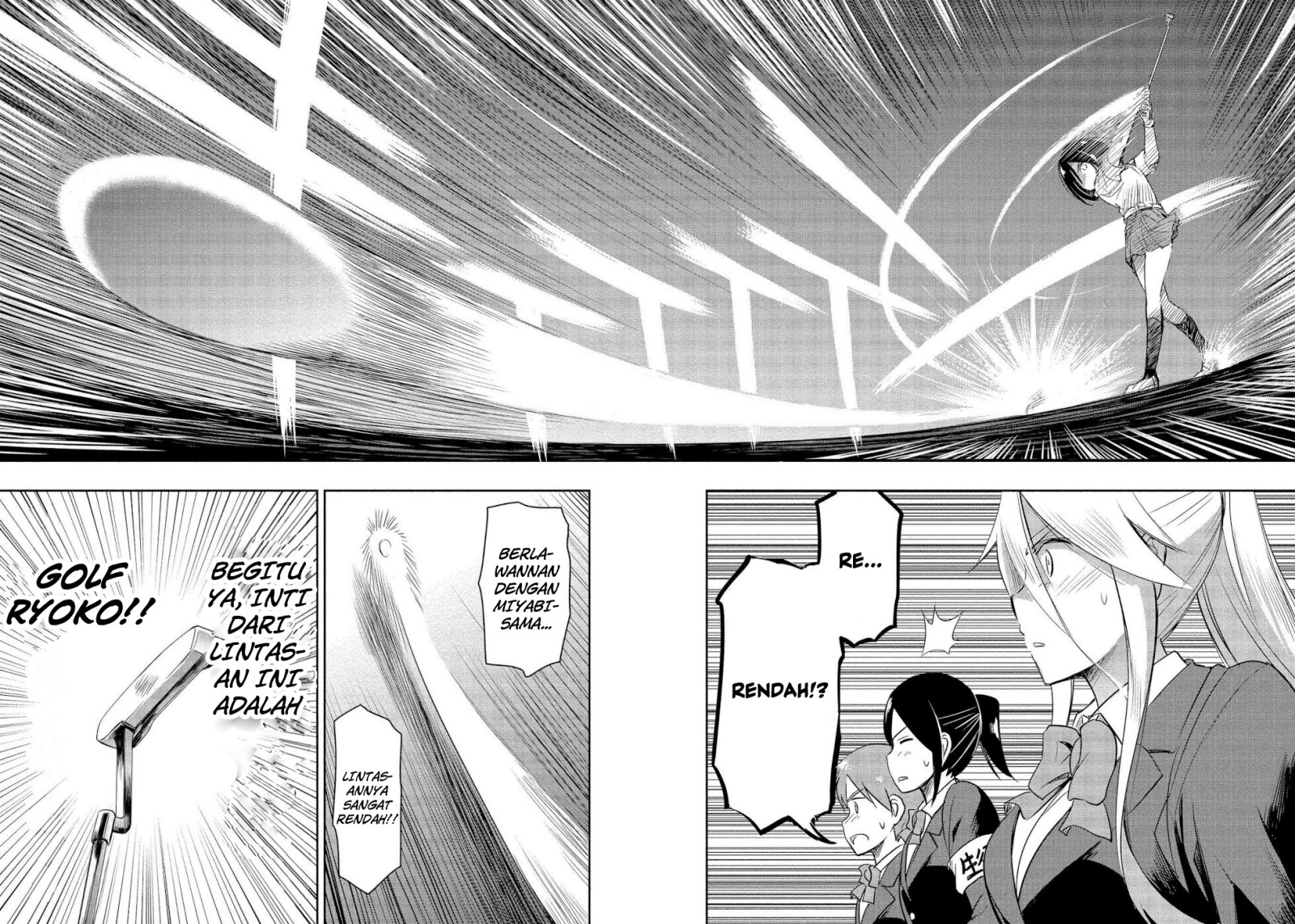 Manga The Case Of Me, A Pro Golfer, Being Reincarnated As My Little Sister’s Putter Chapter 01.3 gambar nomor 2