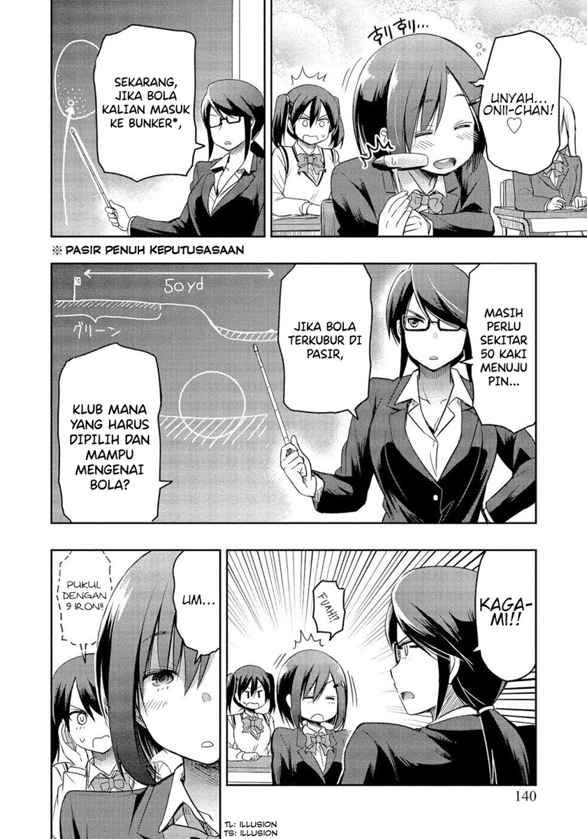 Manga The Case Of Me, A Pro Golfer, Being Reincarnated As My Little Sister’s Putter Chapter 04 gambar nomor 2