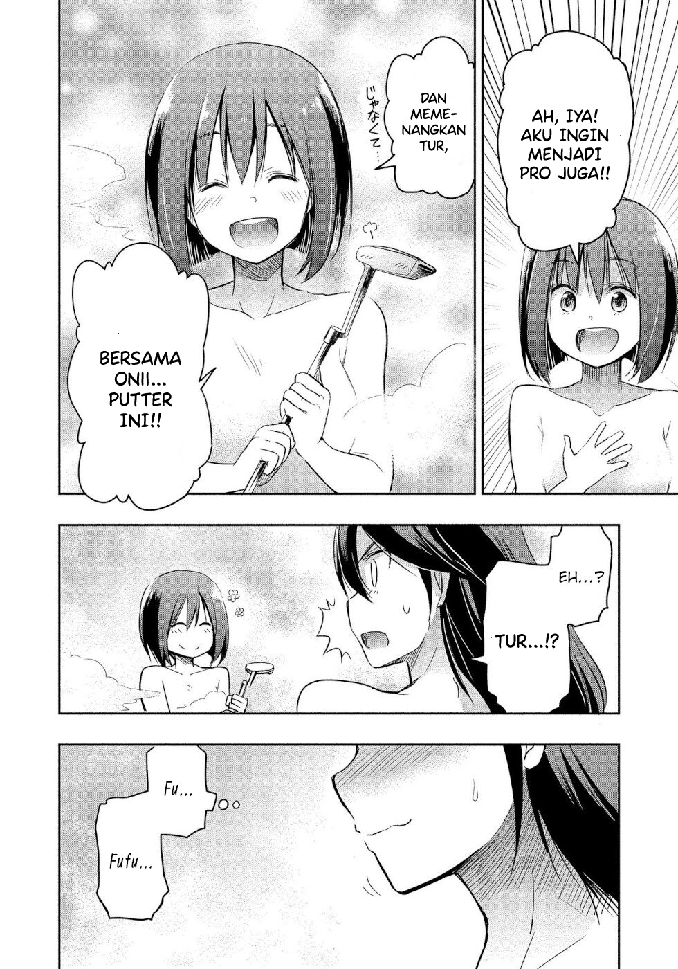 The Case Of Me, A Pro Golfer, Being Reincarnated As My Little Sister’s Putter Chapter 03 Gambar 22