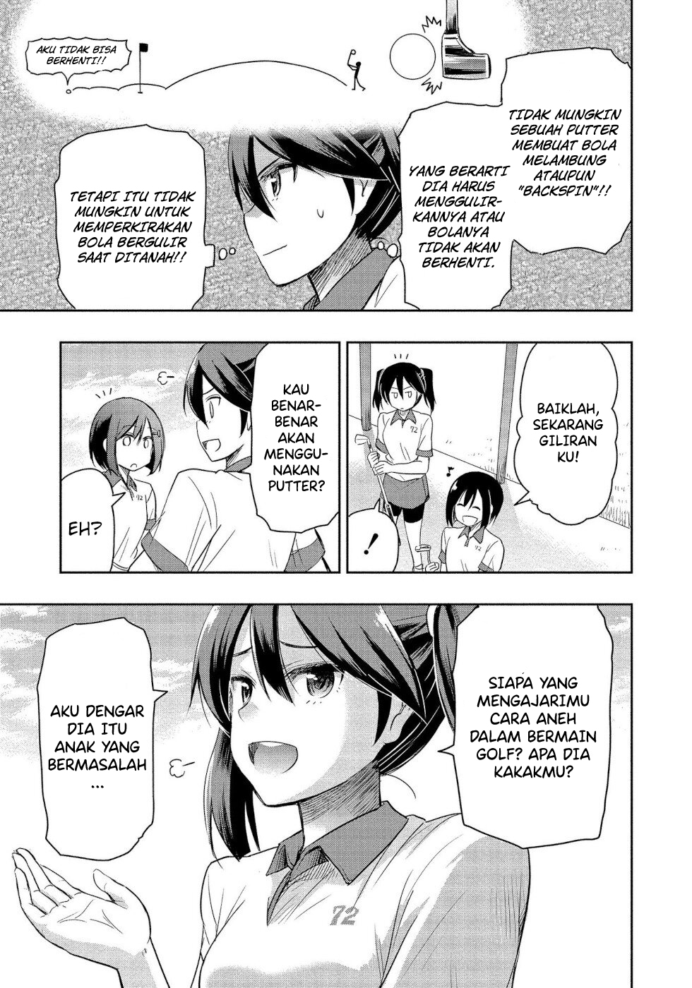 The Case Of Me, A Pro Golfer, Being Reincarnated As My Little Sister’s Putter Chapter 03 Gambar 3