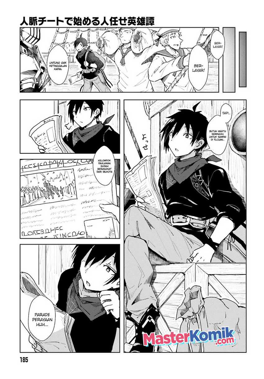 A Heroic Tale About Starting With a Personal Relations Cheat(Ability) and Letting Others Do the Job Chapter 01.1 Gambar 8