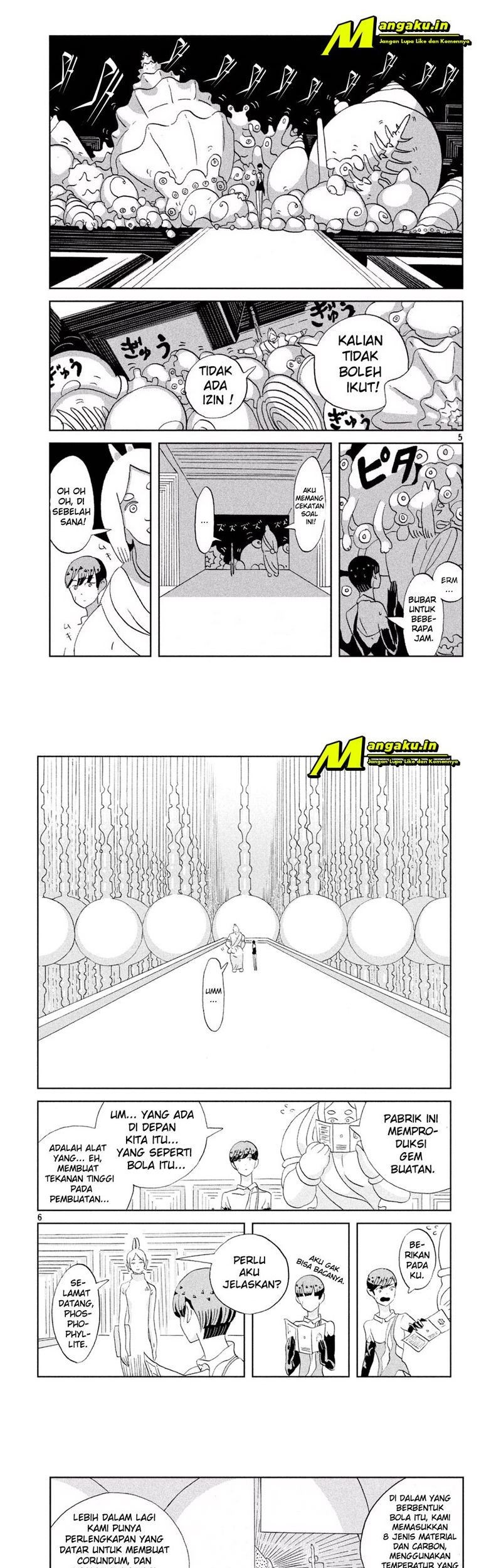 Houseki no Kuni Chapter 56 Gambar 5