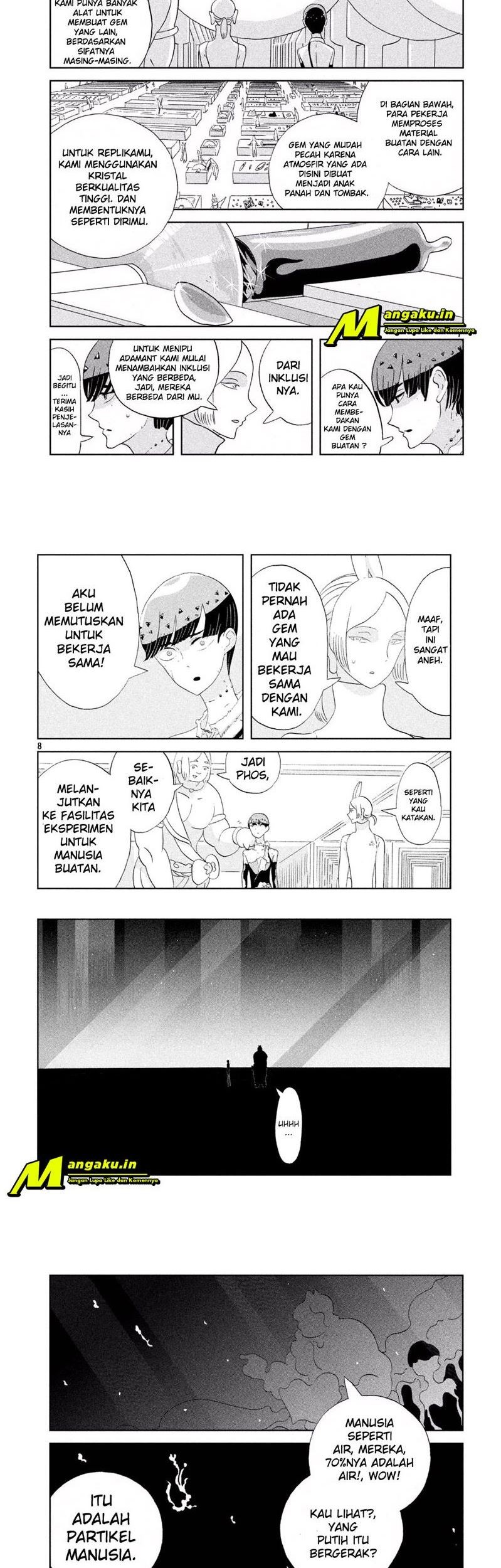 Houseki no Kuni Chapter 56 Gambar 7