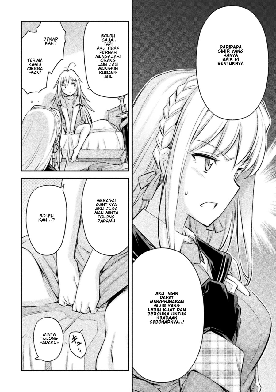 Saikyou no Youhei Shoujo no Gakuen Seikatsu Chapter 06 Gambar 17