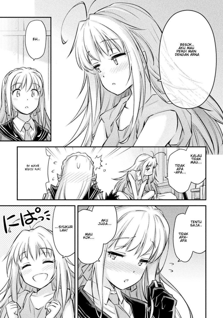 Saikyou no Youhei Shoujo no Gakuen Seikatsu Chapter 06 Gambar 18