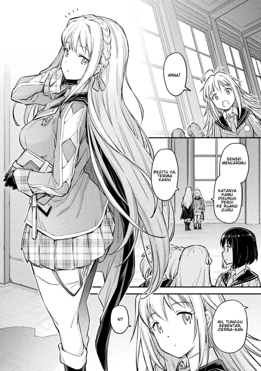 Manga Saikyou no Youhei Shoujo no Gakuen Seikatsu Chapter 06 gambar nomor 2