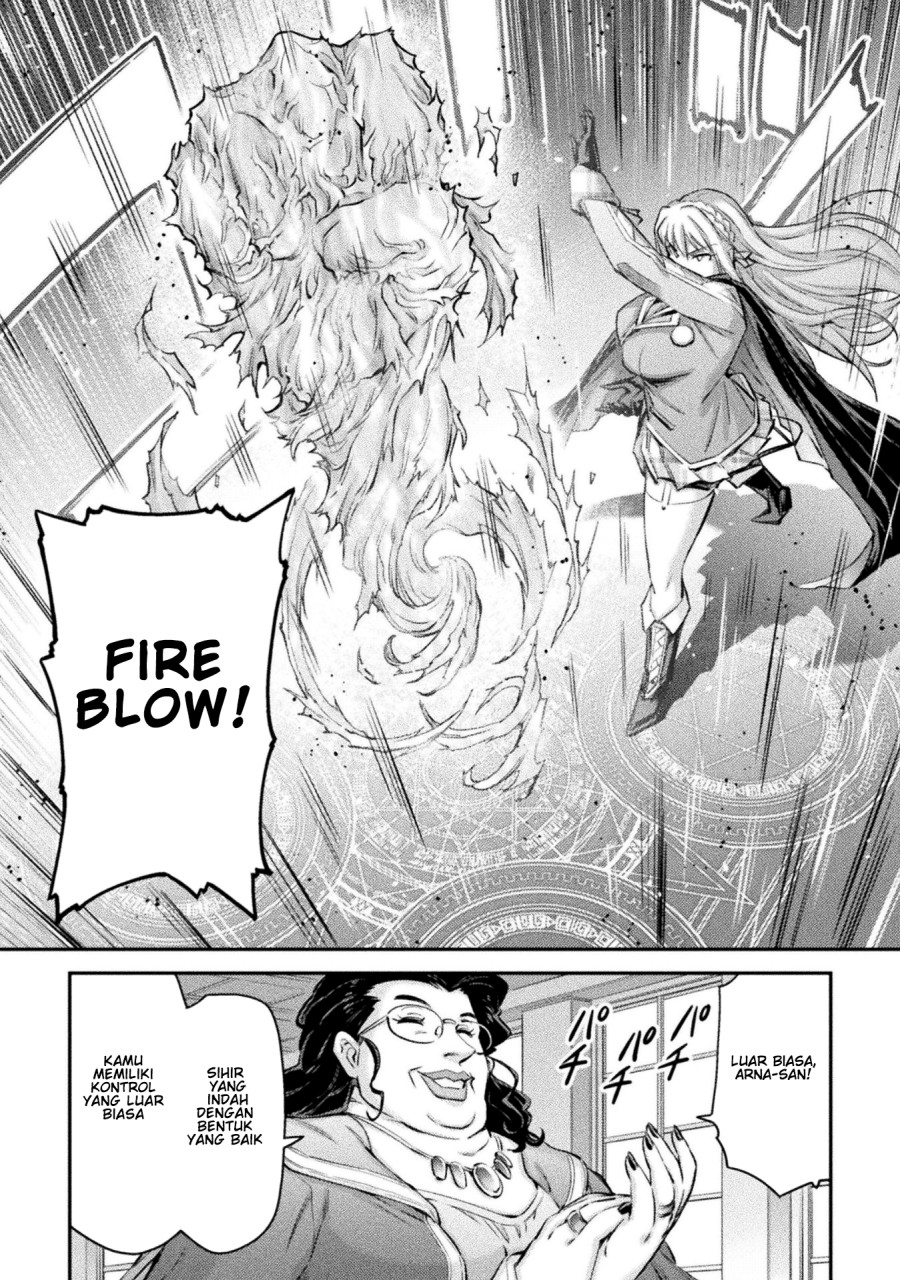 Saikyou no Youhei Shoujo no Gakuen Seikatsu Chapter 06 Gambar 6