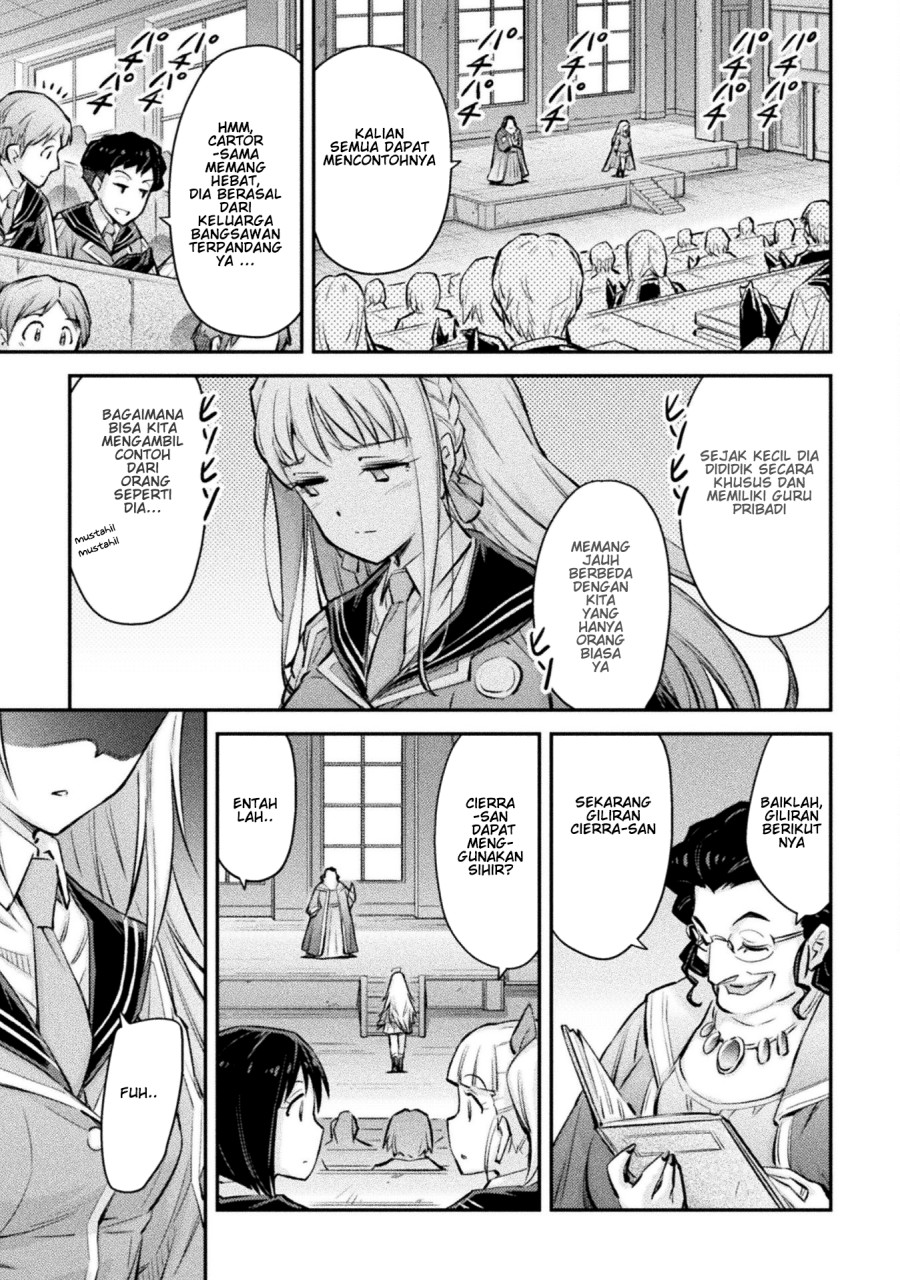 Saikyou no Youhei Shoujo no Gakuen Seikatsu Chapter 06 Gambar 7