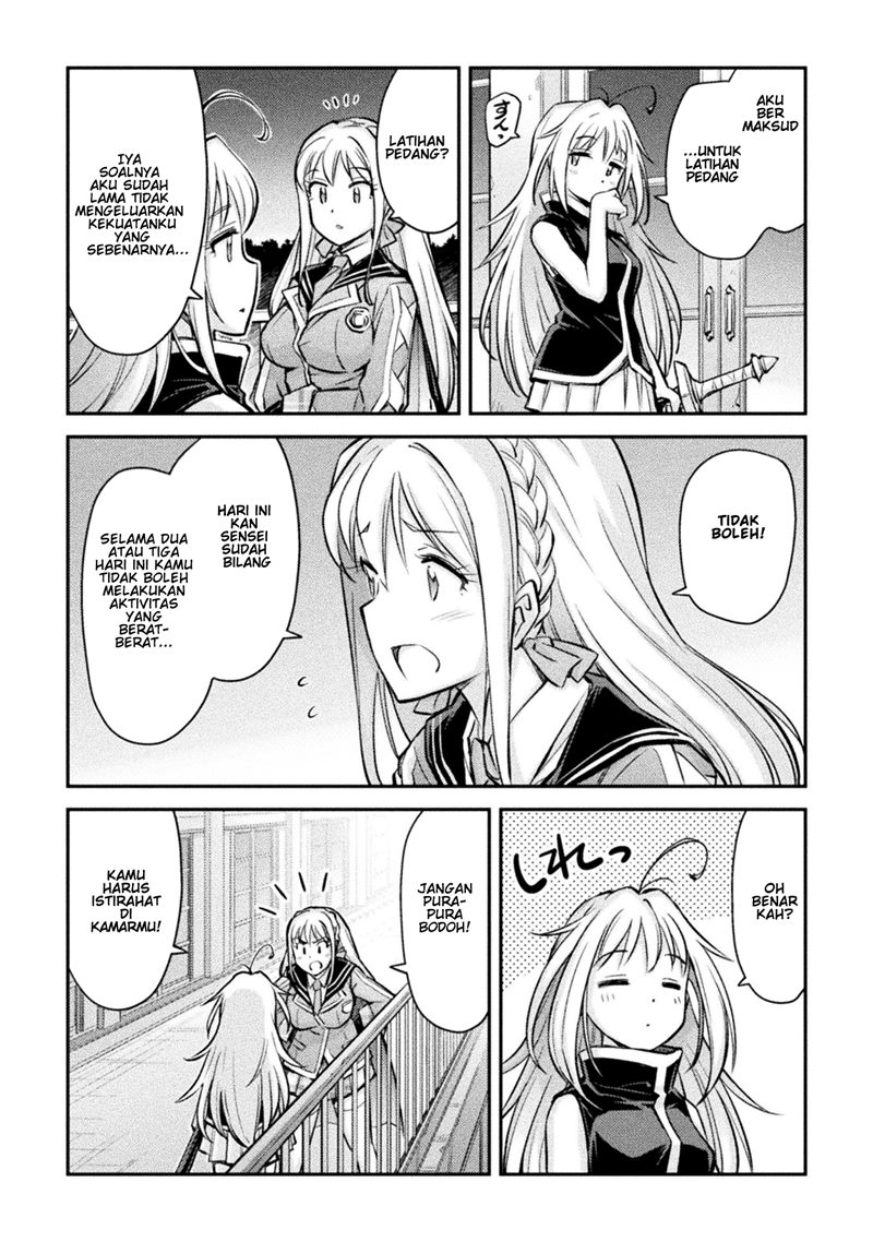 Saikyou no Youhei Shoujo no Gakuen Seikatsu Chapter 05 Gambar 5