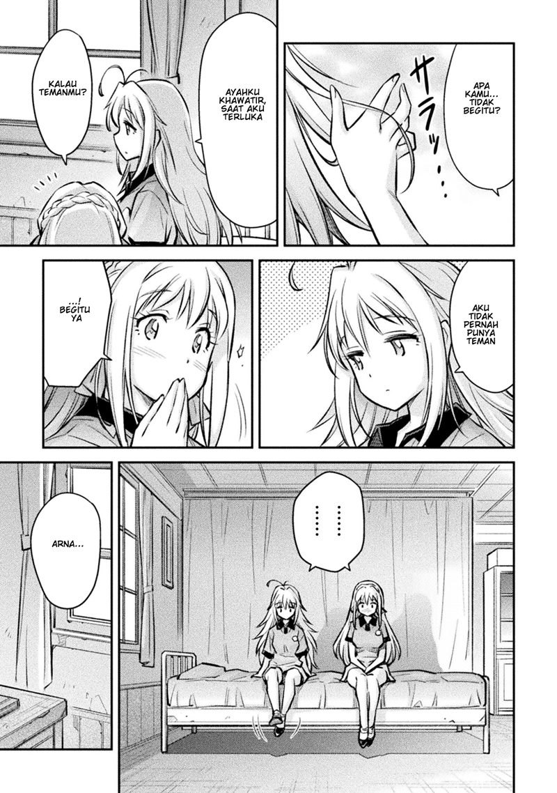 Saikyou no Youhei Shoujo no Gakuen Seikatsu Chapter 04 Gambar 11