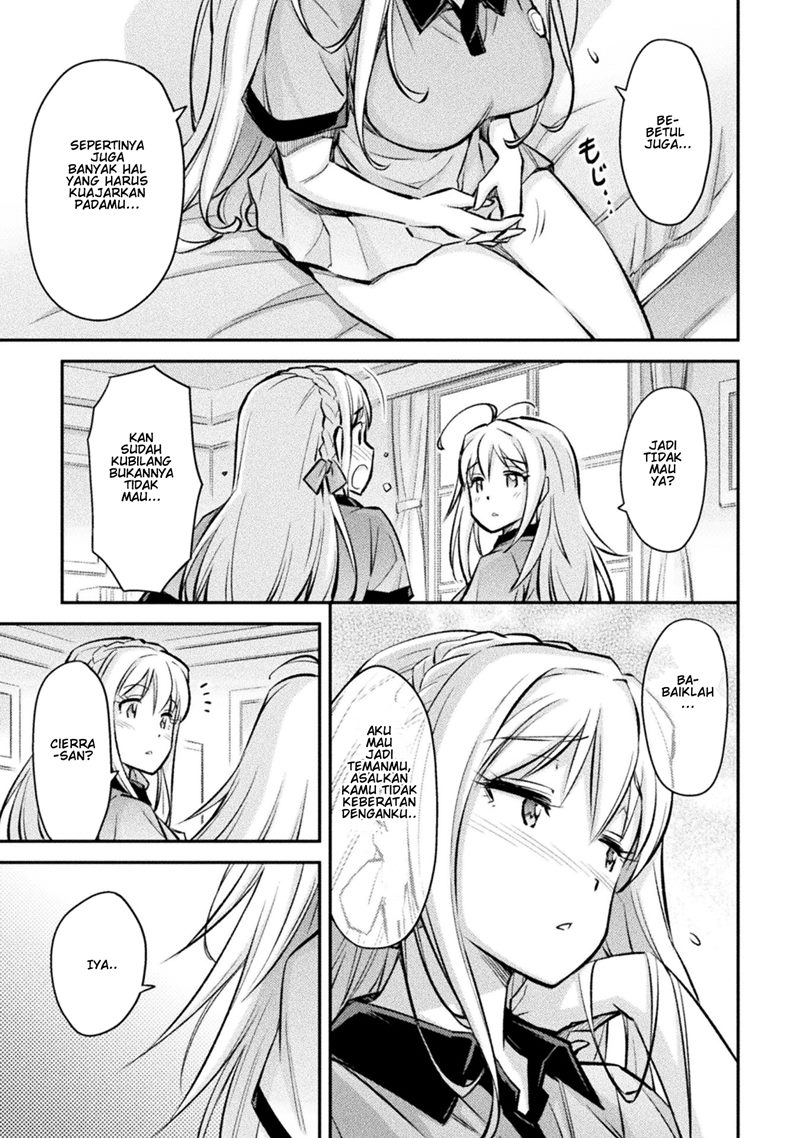 Saikyou no Youhei Shoujo no Gakuen Seikatsu Chapter 04 Gambar 13