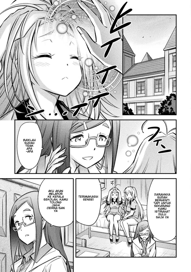 Saikyou no Youhei Shoujo no Gakuen Seikatsu Chapter 04 Gambar 7