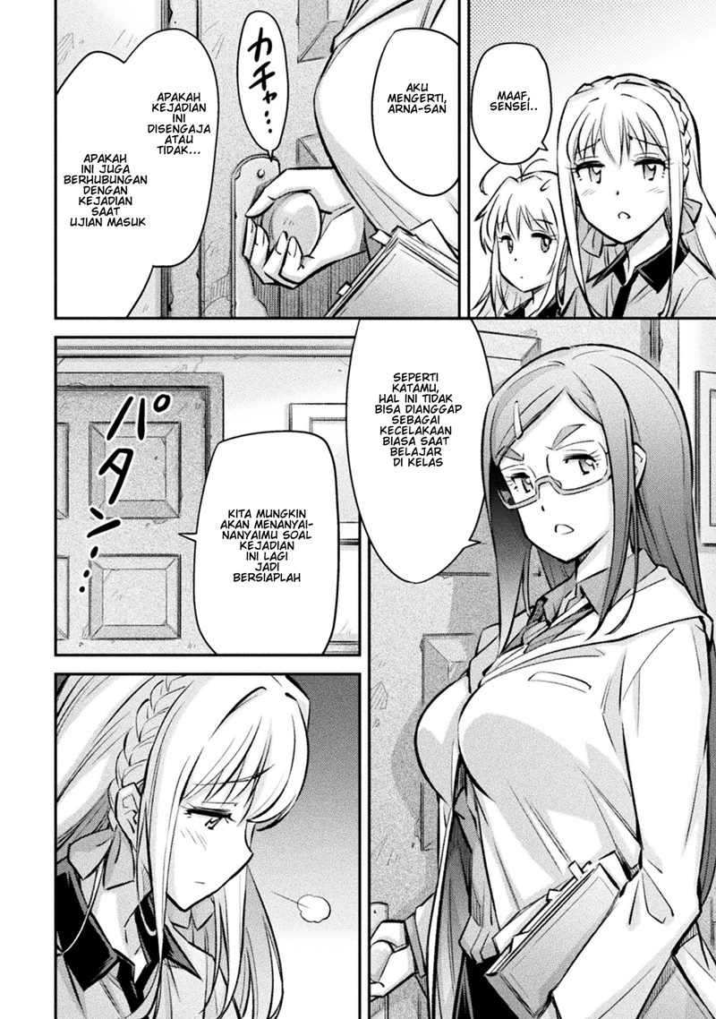 Saikyou no Youhei Shoujo no Gakuen Seikatsu Chapter 04 Gambar 8