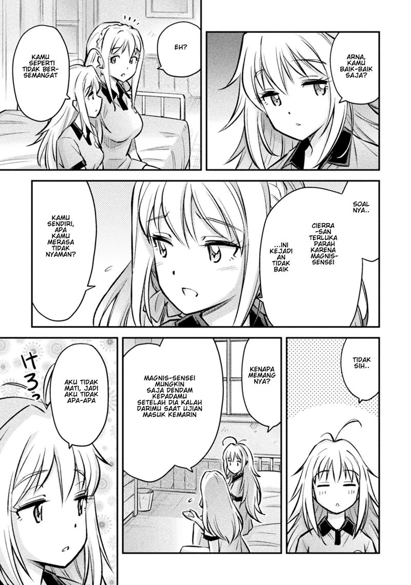 Saikyou no Youhei Shoujo no Gakuen Seikatsu Chapter 04 Gambar 9